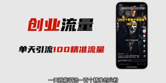 自媒體音頻加圖文制作視頻 一天引流一百個精準創業粉【音頻軟件 圖片素材】插圖