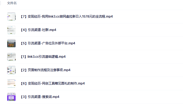 link3.cc聚合鏈接引流，日引流50＋精準粉